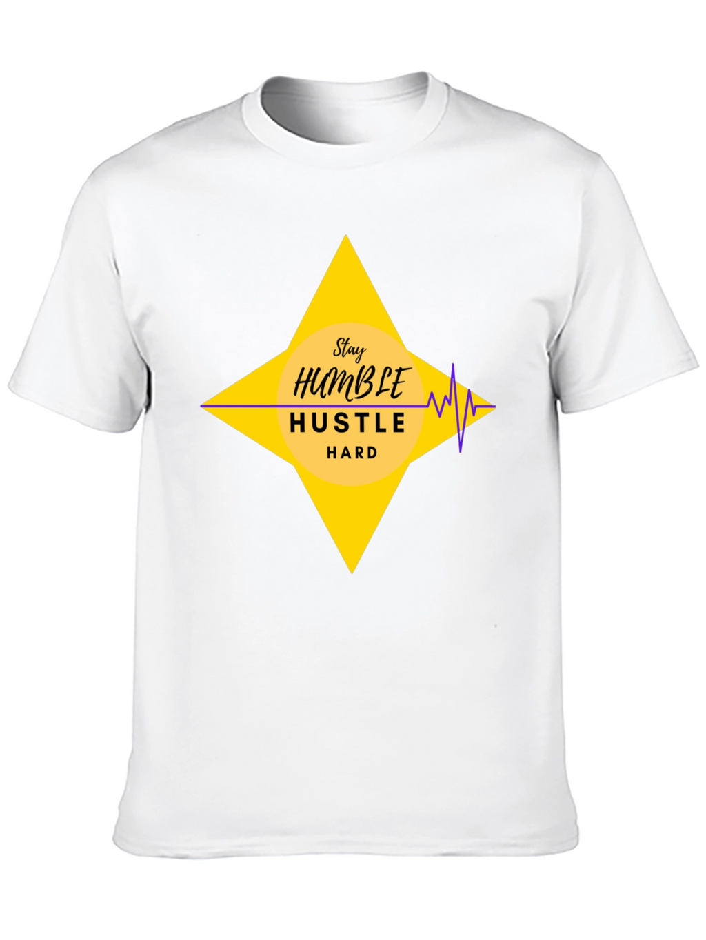 Stay Humble Hustle Hard Graphic T-Shirt