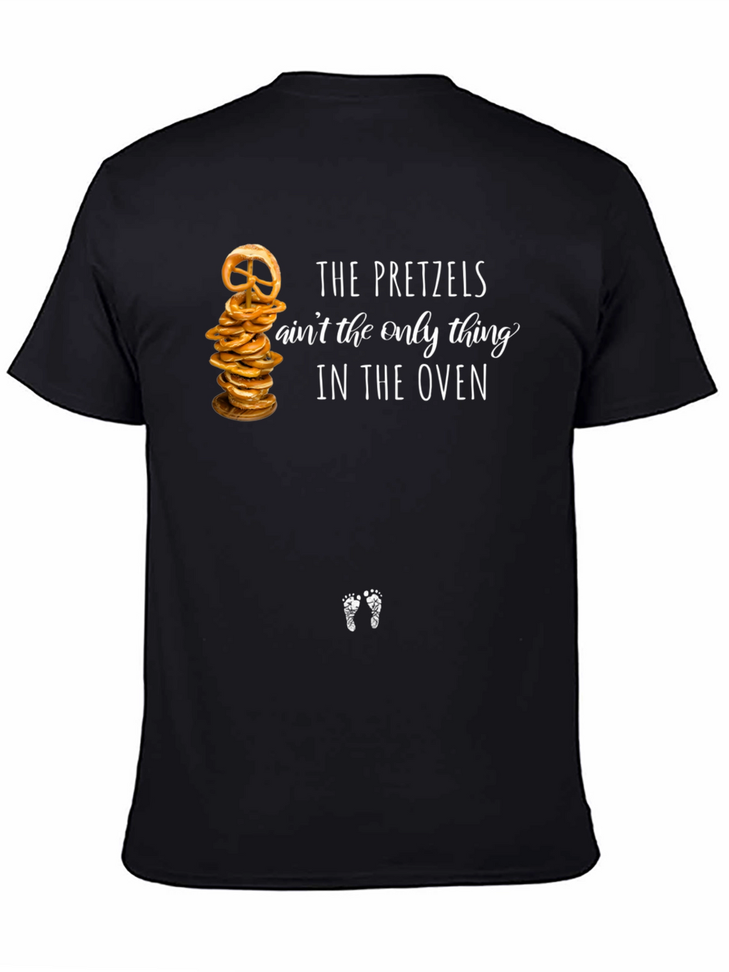 Funny Pregnancy Announcement Pretzel T-Shirt