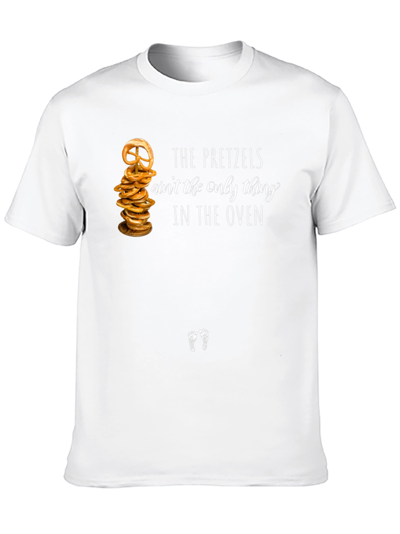 Funny Pregnancy Announcement Pretzel T-Shirt