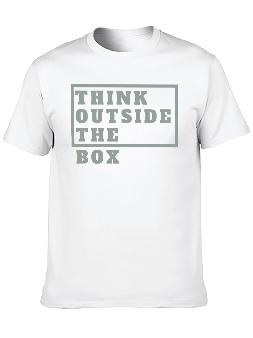 Think Outside the Box Graphic Tee - Black