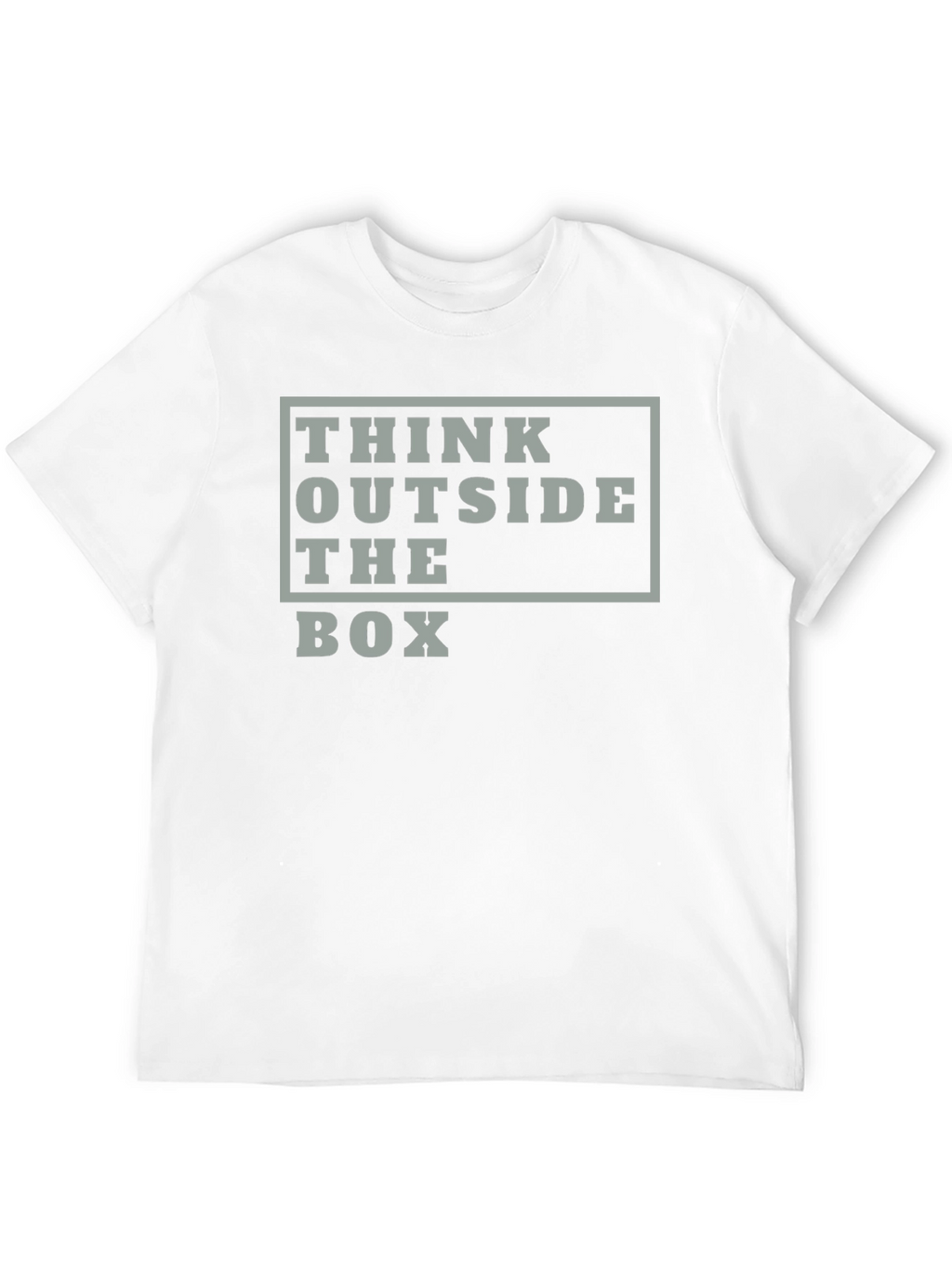Think Outside the Box Graphic Tee - Black