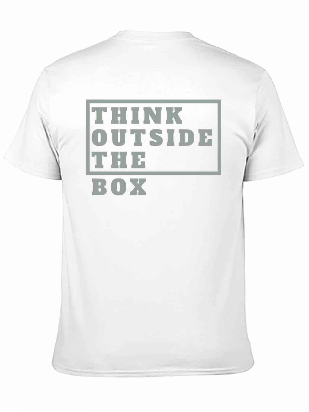 Think Outside the Box Graphic Tee - Black