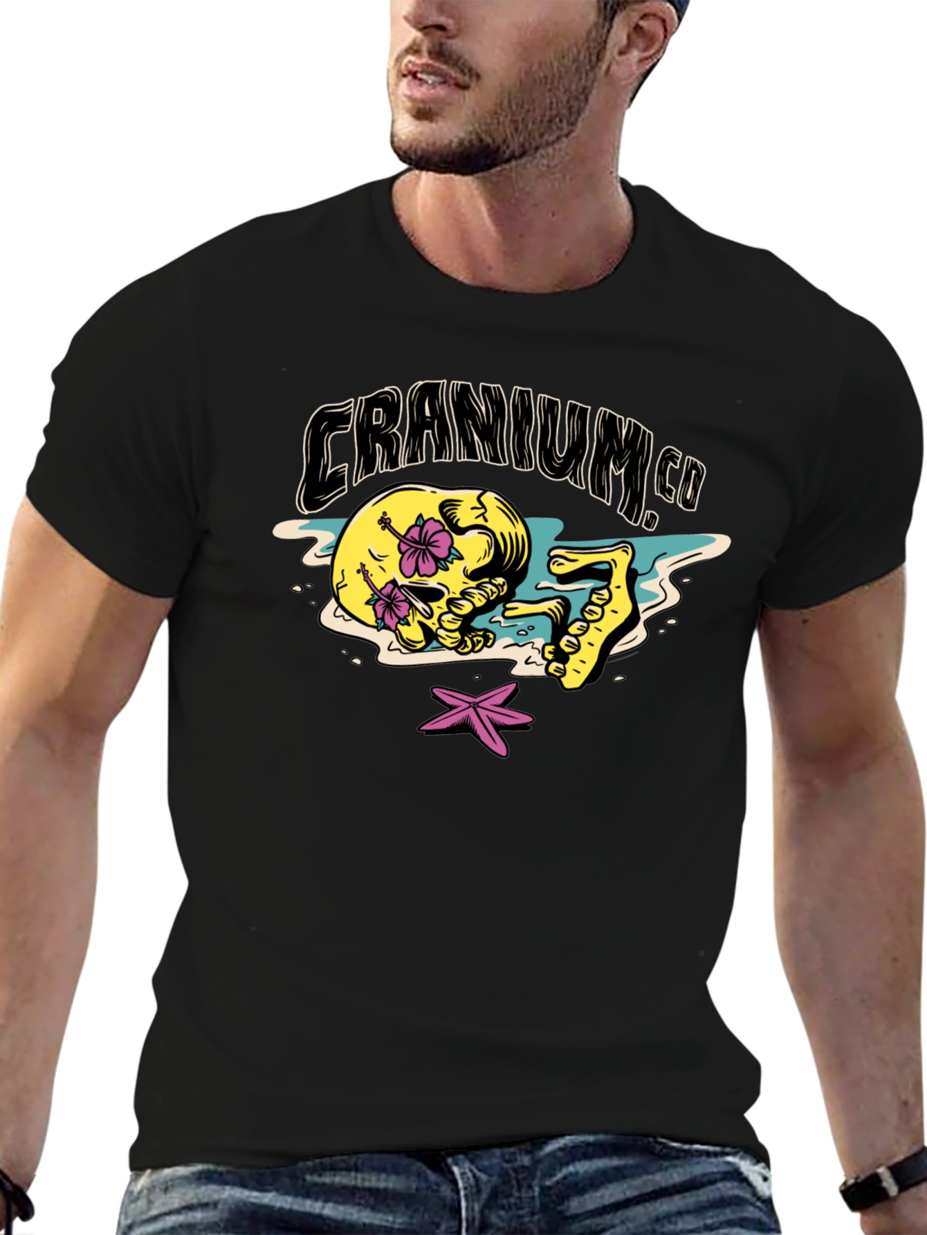Cranium Co. Skull Beach T-Shirt