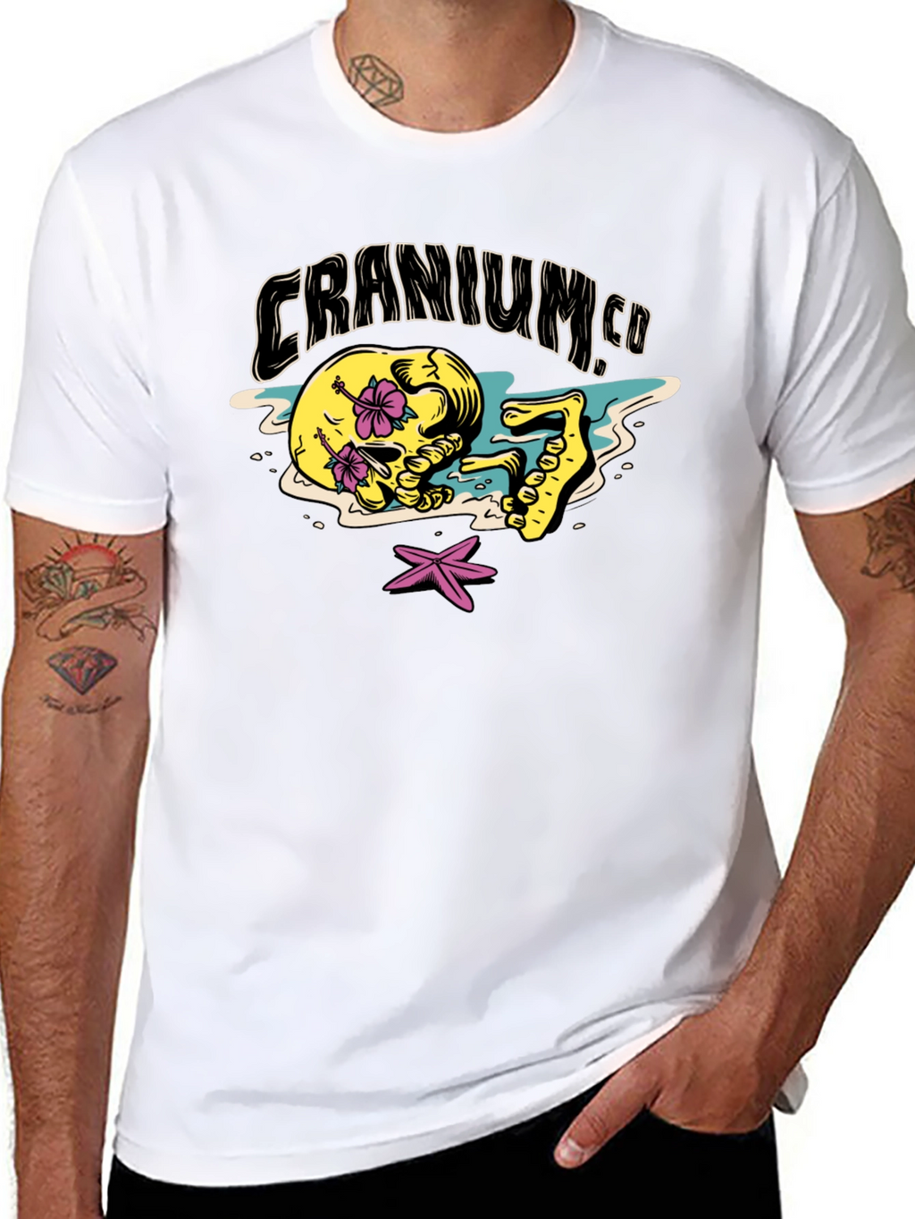 Cranium Co. Skull Beach T-Shirt