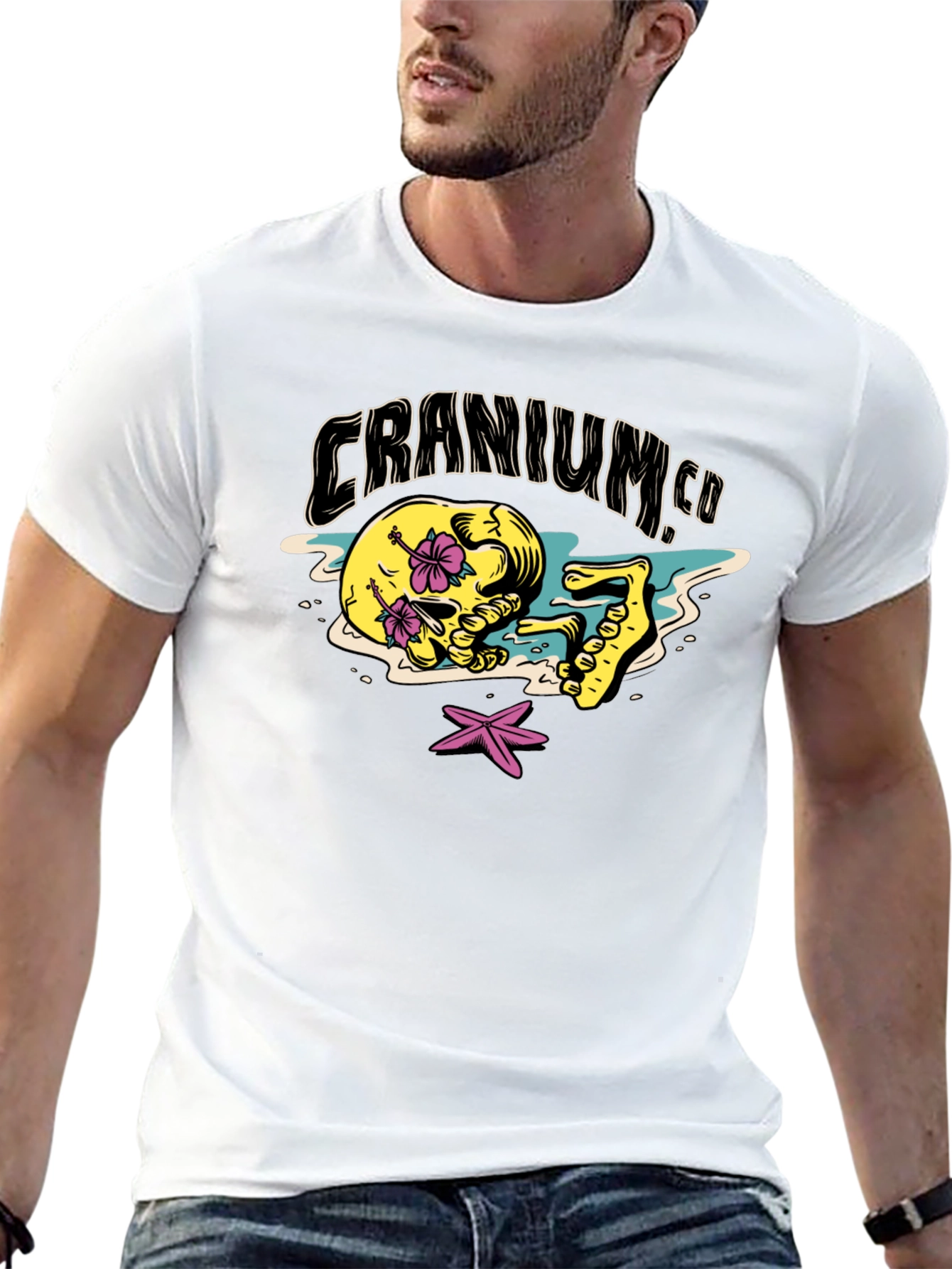 Cranium Co. Skull Beach T-Shirt
