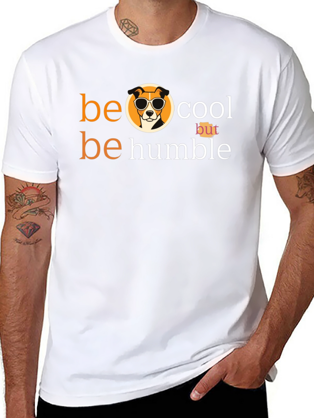 Be Cool Be Humble Graphic T-Shirt