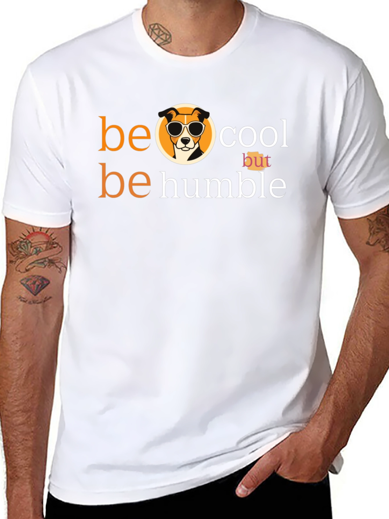 Be Cool Be Humble Graphic T-Shirt