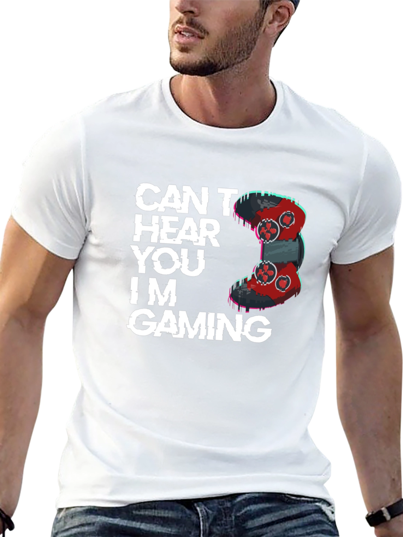 Cant Hear You Im Gaming T-Shirt