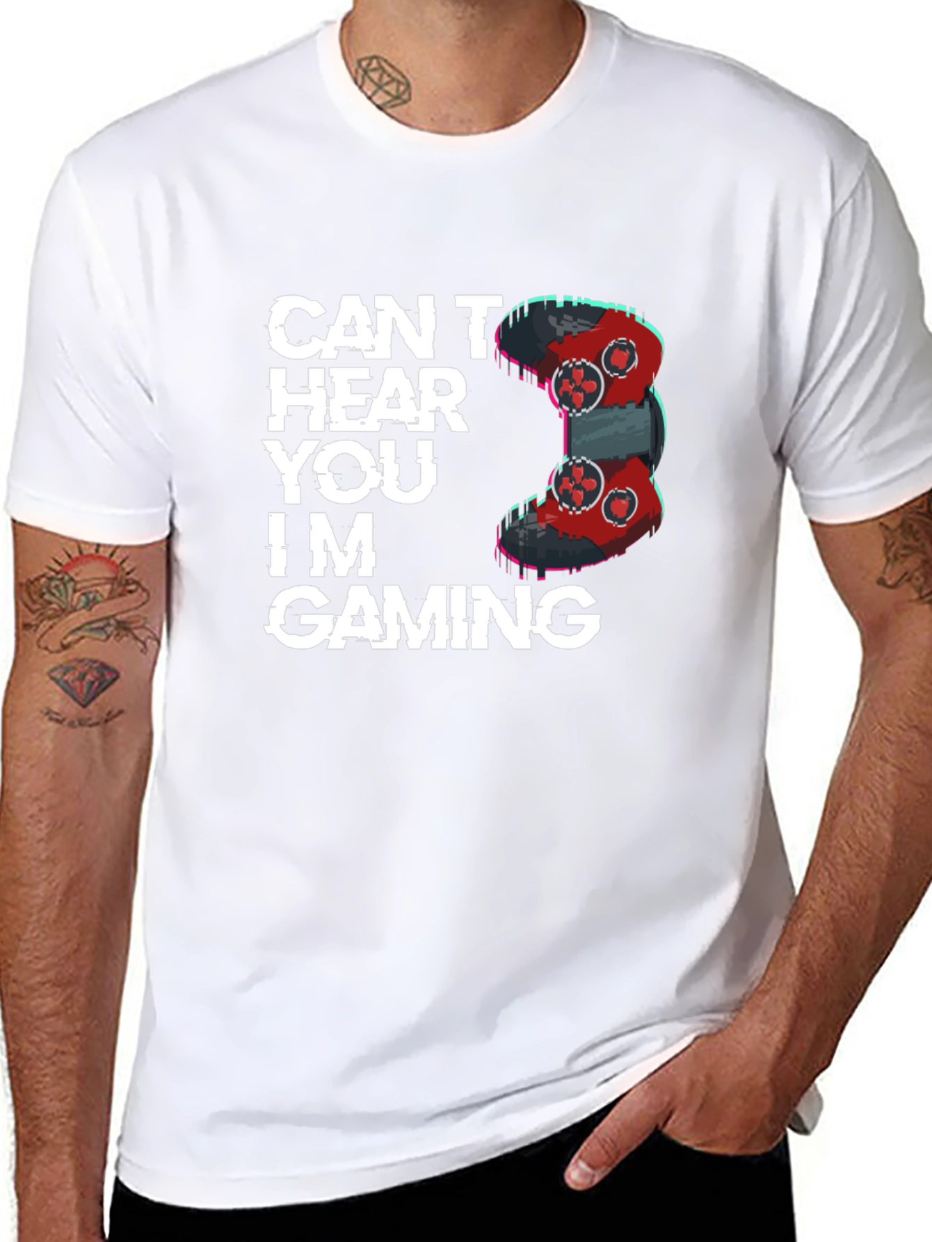 Cant Hear You Im Gaming T-Shirt