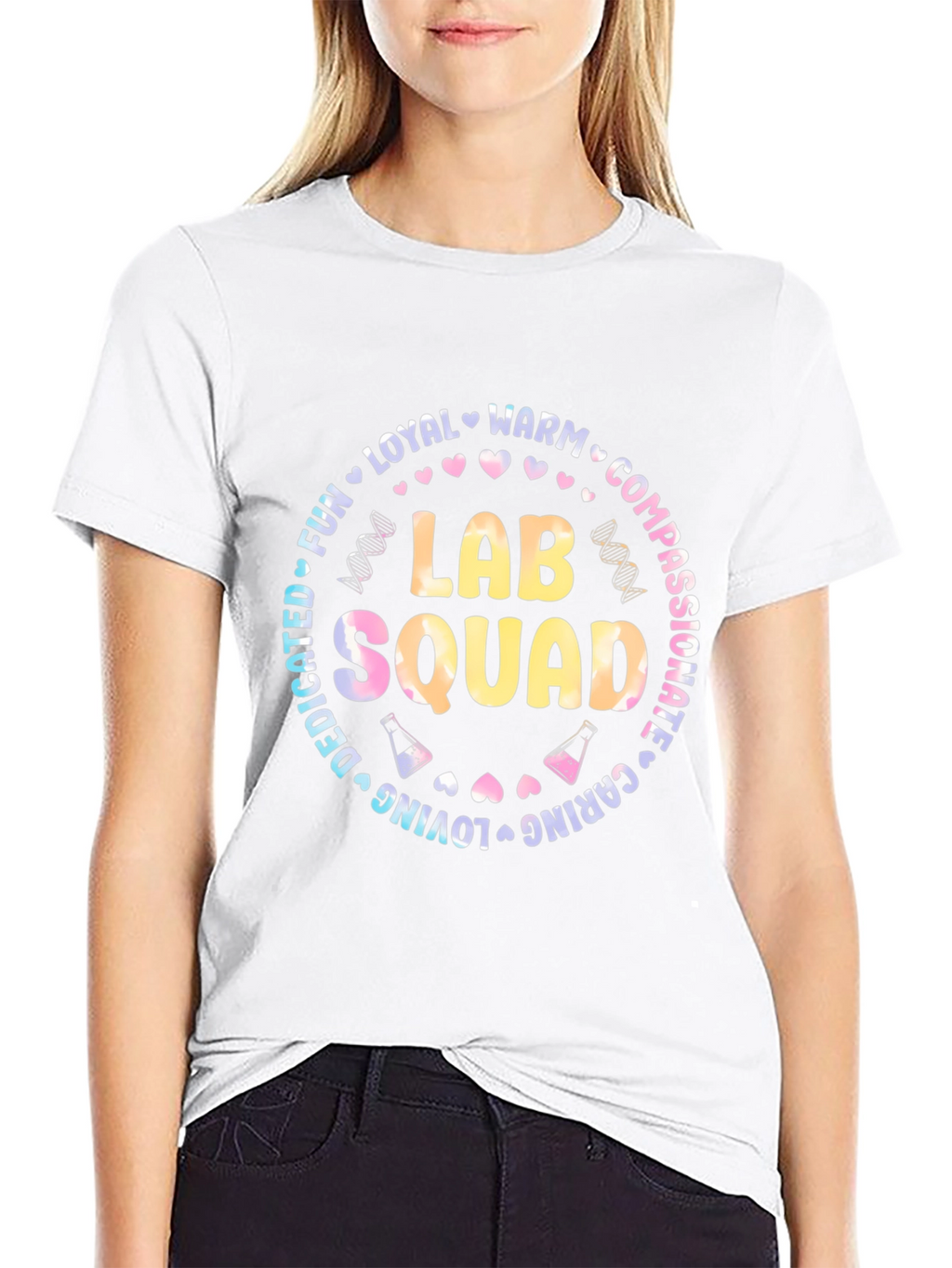 Lab Squad T-Shirt - Dedicated Caring and Fun!
