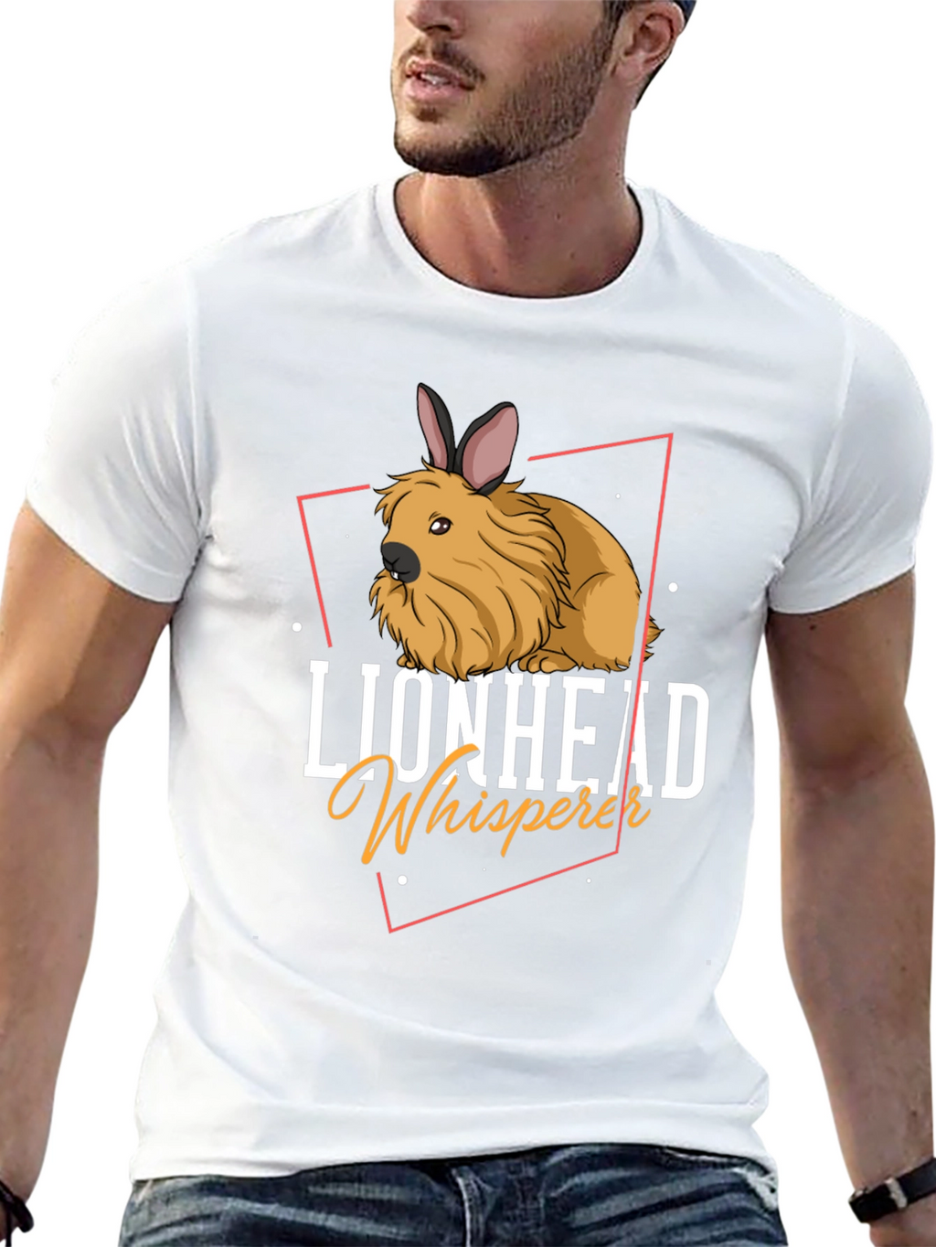 Lionhead Whisperer T-Shirt - Bunny Rabbit Lover Tee