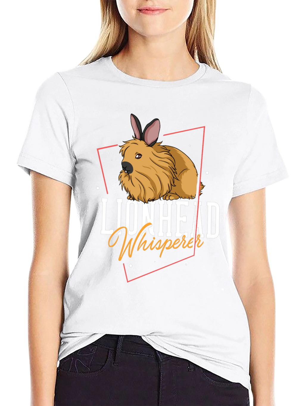 Lionhead Whisperer T-Shirt - Bunny Rabbit Lover Tee