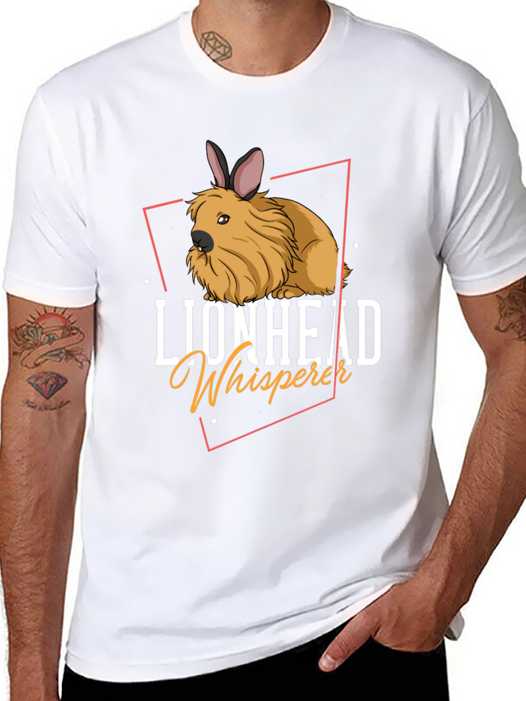 Lionhead Whisperer T-Shirt - Bunny Rabbit Lover Tee