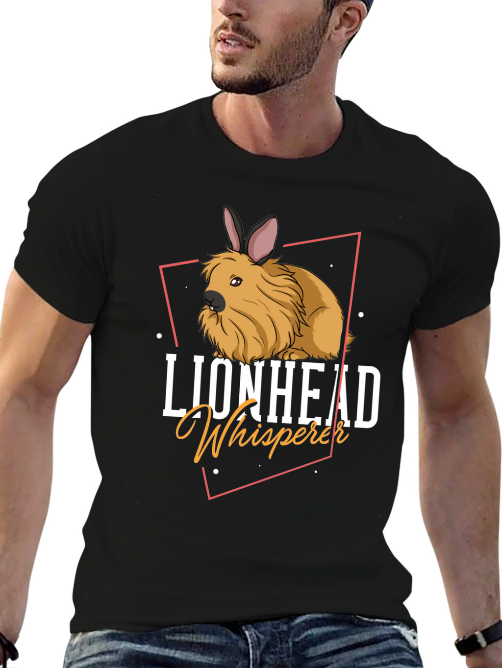 Lionhead Whisperer T-Shirt - Bunny Rabbit Lover Tee