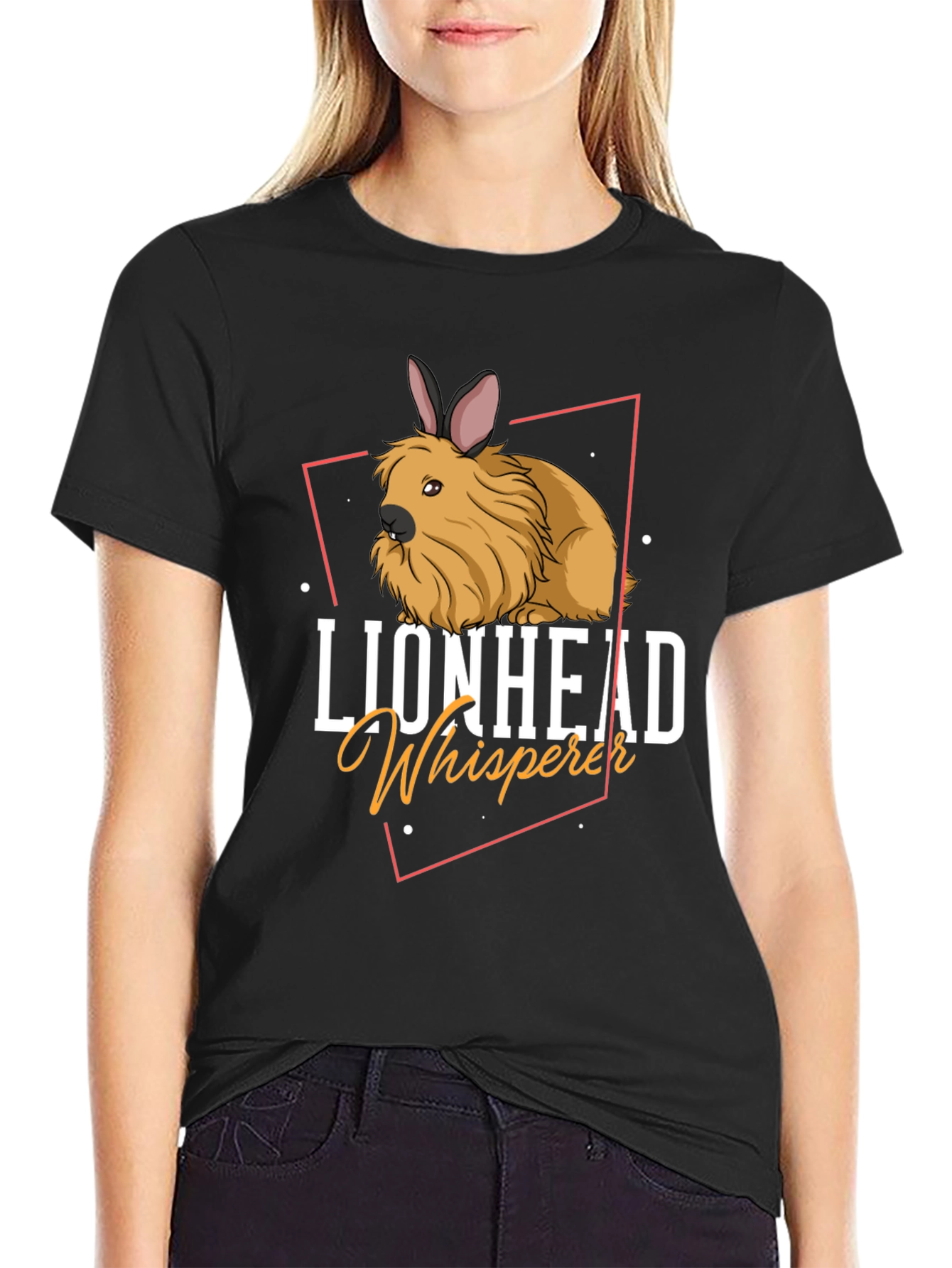 Lionhead Whisperer T-Shirt - Bunny Rabbit Lover Tee