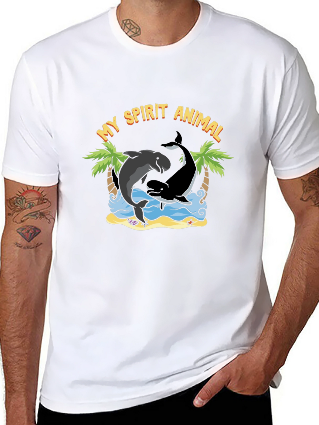My Spirit Animal Dolphin Orca T-Shirt