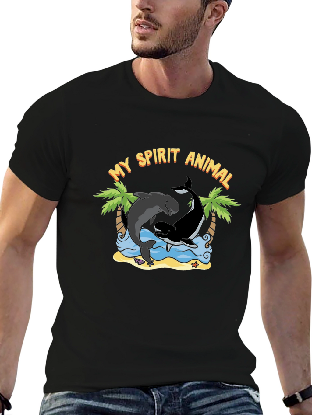 My Spirit Animal Dolphin Orca T-Shirt