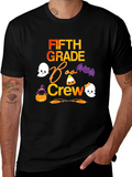 Fifth Grade Boo Crew Halloween T-Shirt