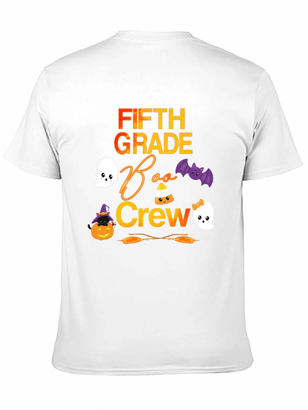 Fifth Grade Boo Crew Halloween T-Shirt