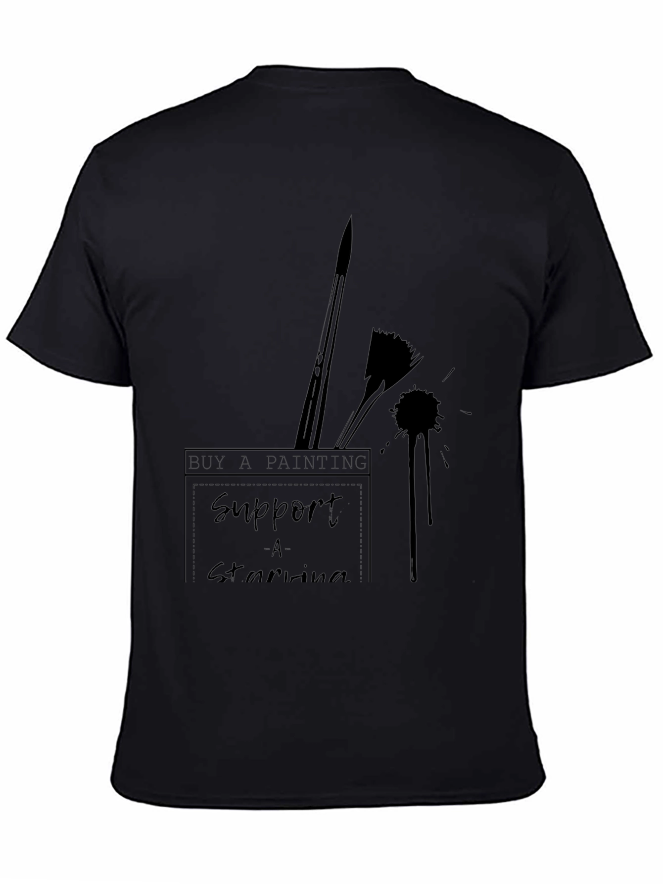 Artist Support T-Shirt: Buy a Painting