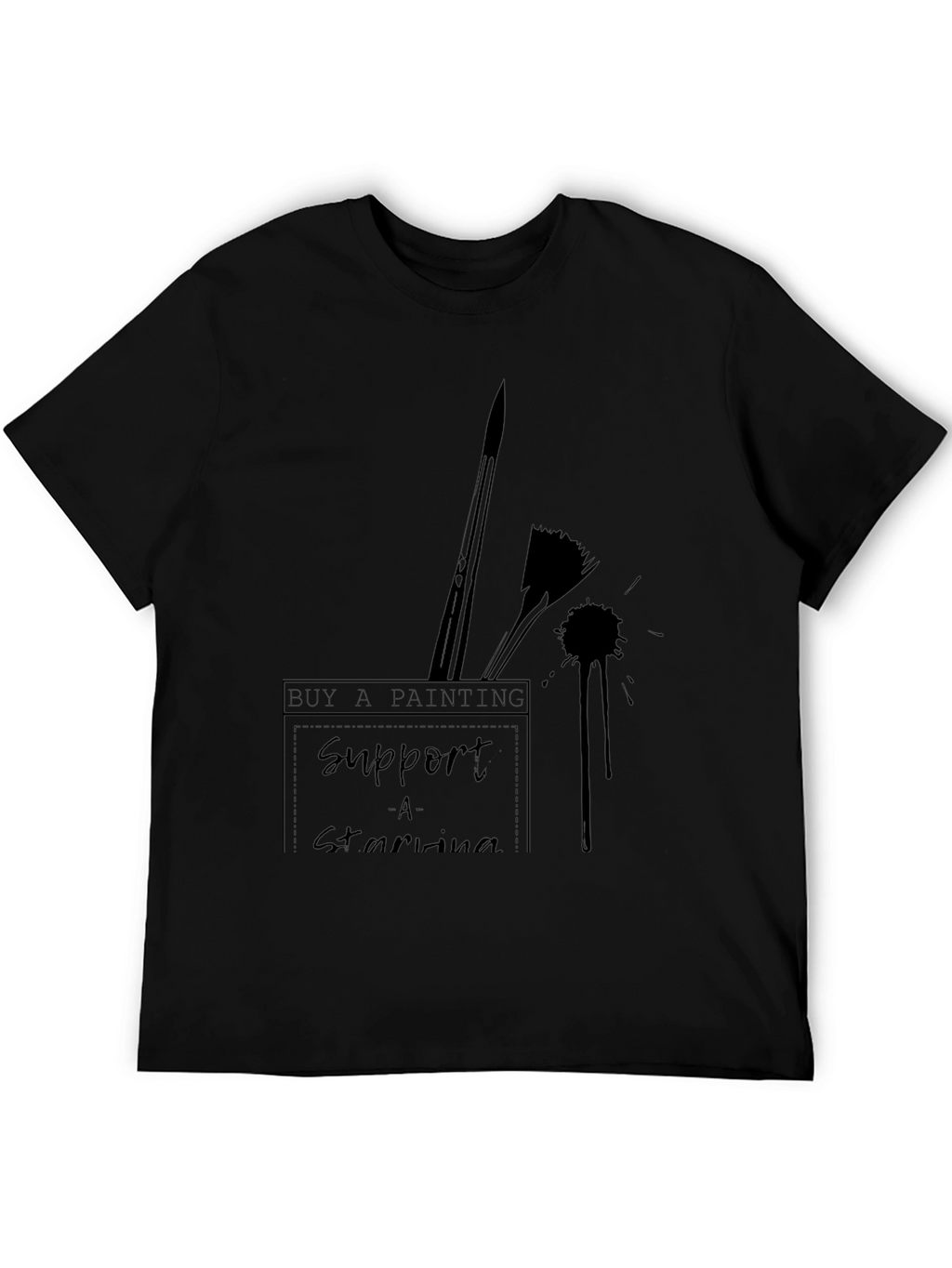 Artist Support T-Shirt: Buy a Painting