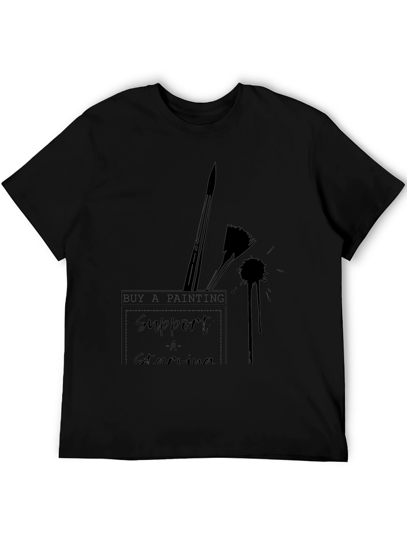 Artist Support T-Shirt: Buy a Painting