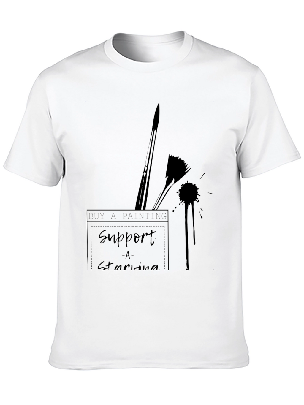 Artist Support T-Shirt: Buy a Painting