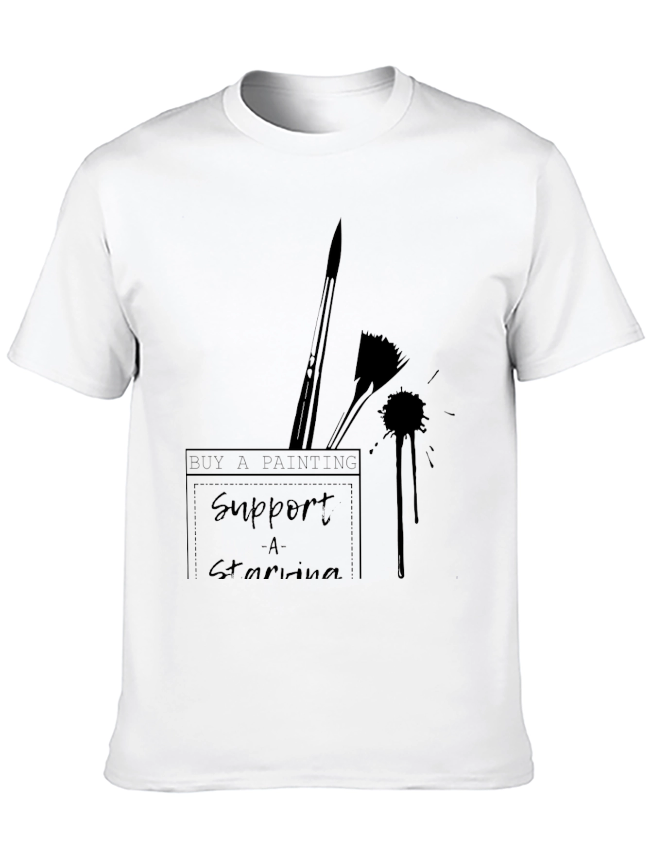 Artist Support T-Shirt: Buy a Painting