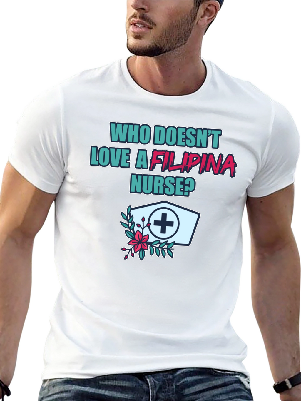 Filipina Nurse Graphic T-Shirt - Unisex