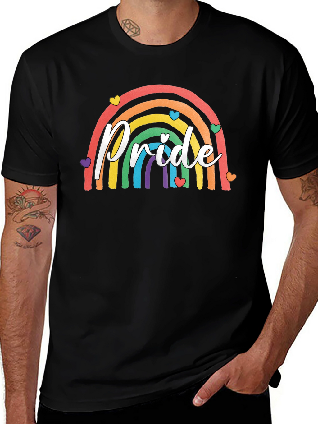 Pride Rainbow Heart T-Shirt