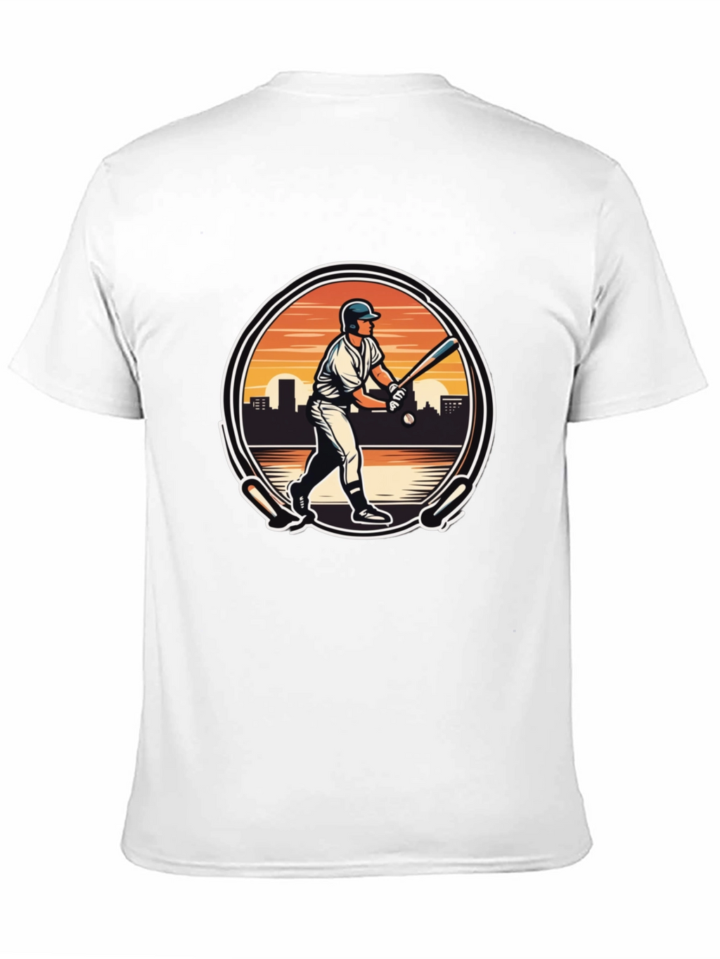 Baseball Player Graphic Tee