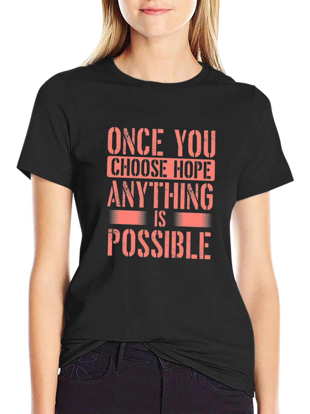 Hope Motivational Graphic T-Shirt
