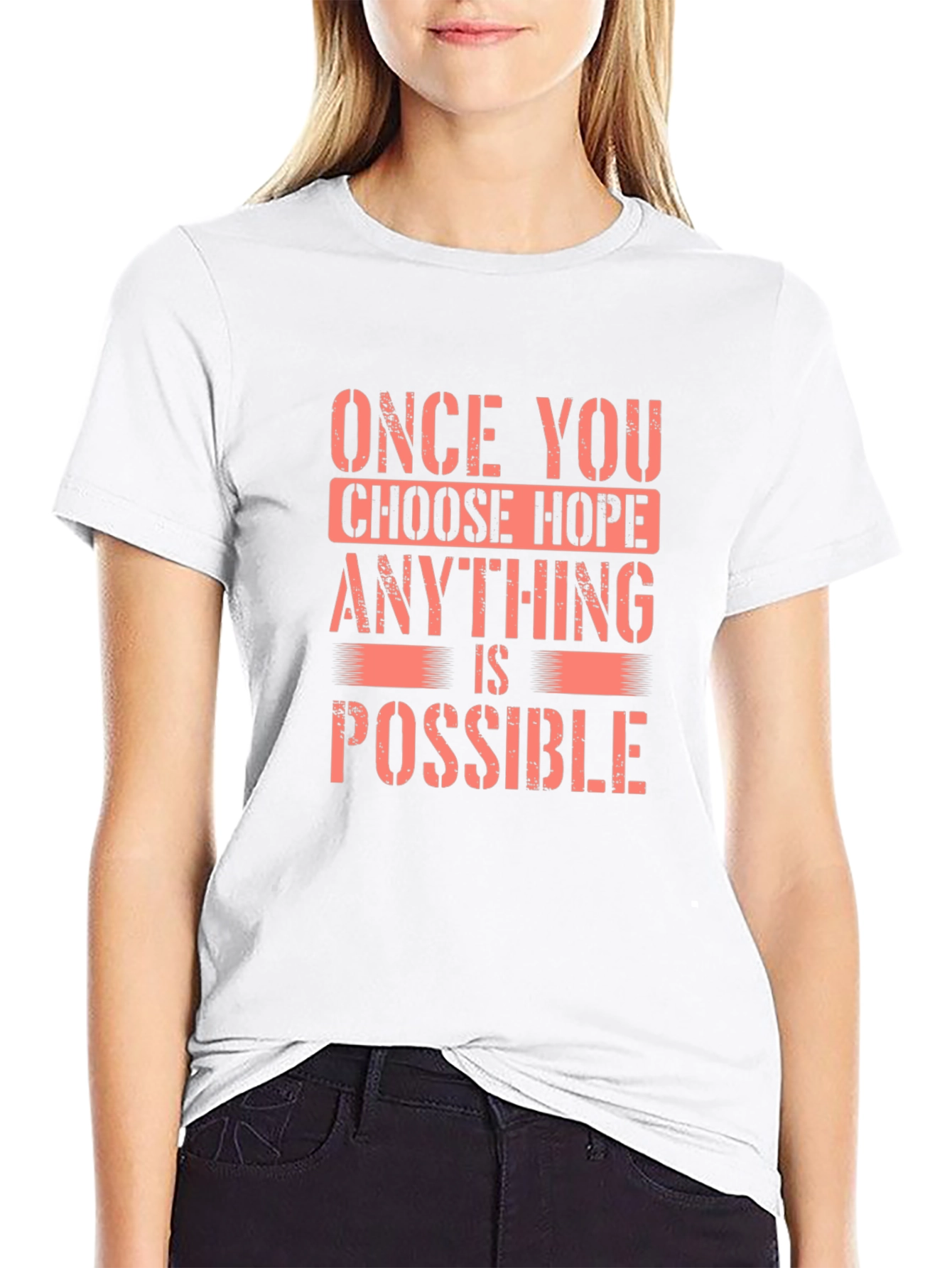 Hope Motivational Graphic T-Shirt