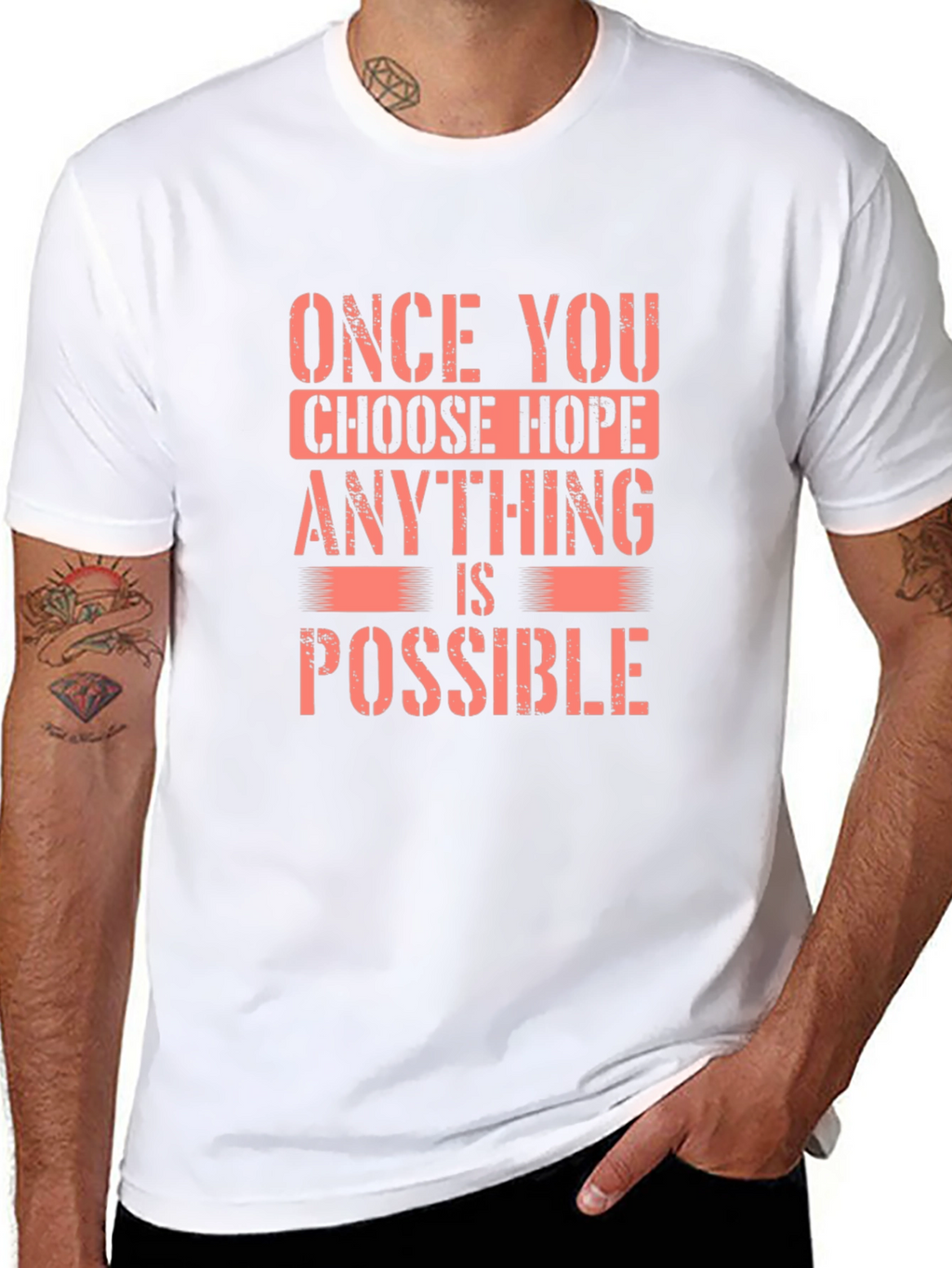 Hope Motivational Graphic T-Shirt