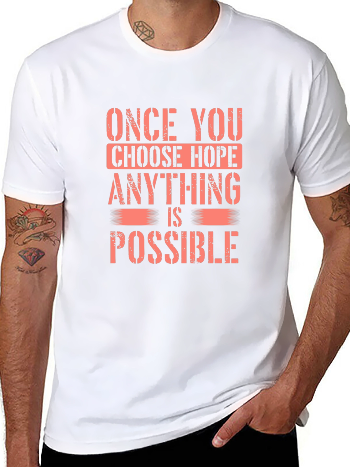Hope Motivational Graphic T-Shirt