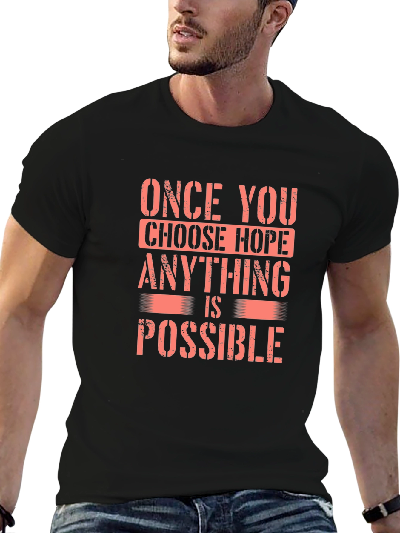Hope Motivational Graphic T-Shirt