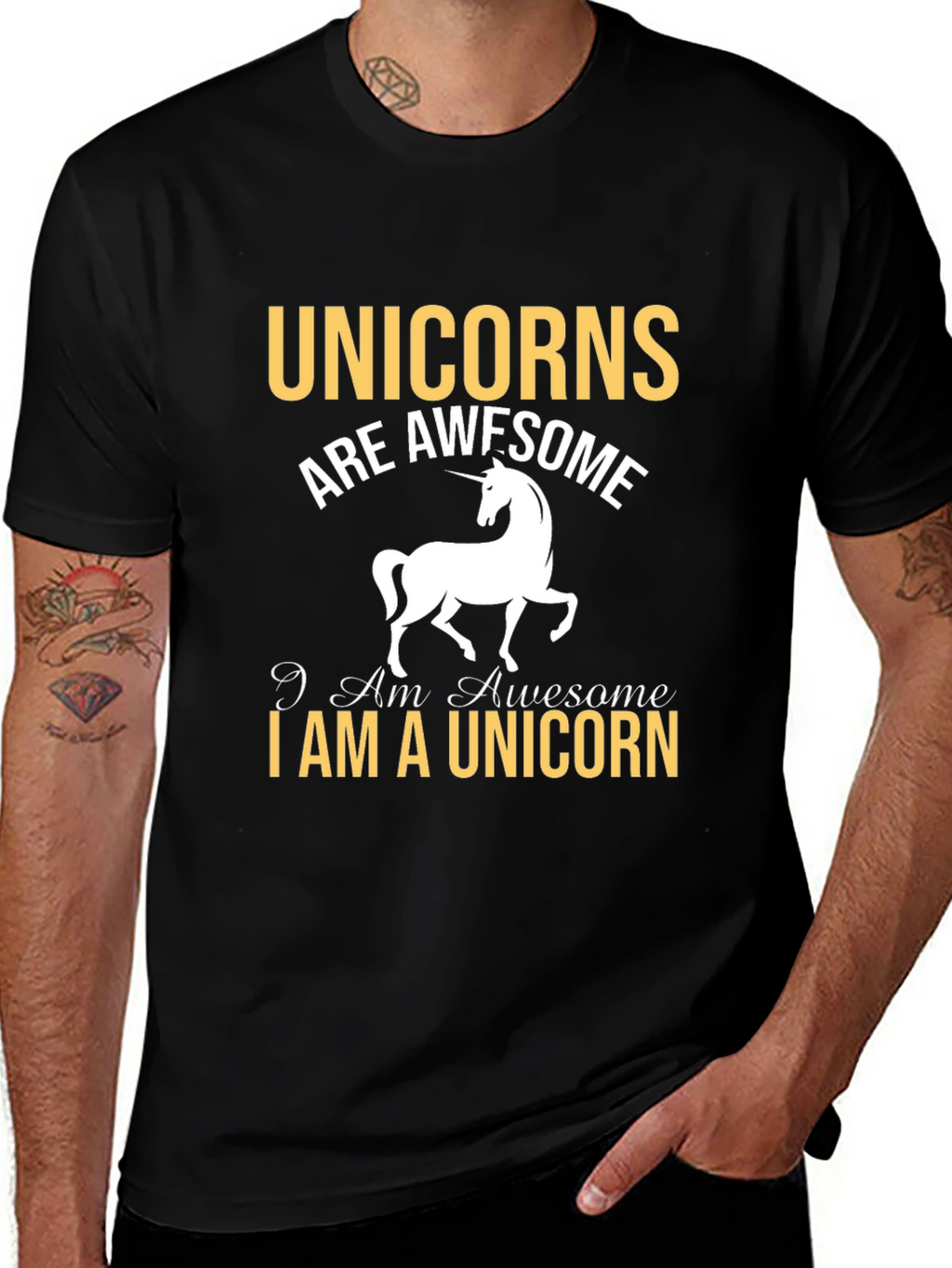Unicorns are Awesome Graphic Tee