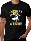 Unicorns are Awesome Graphic Tee