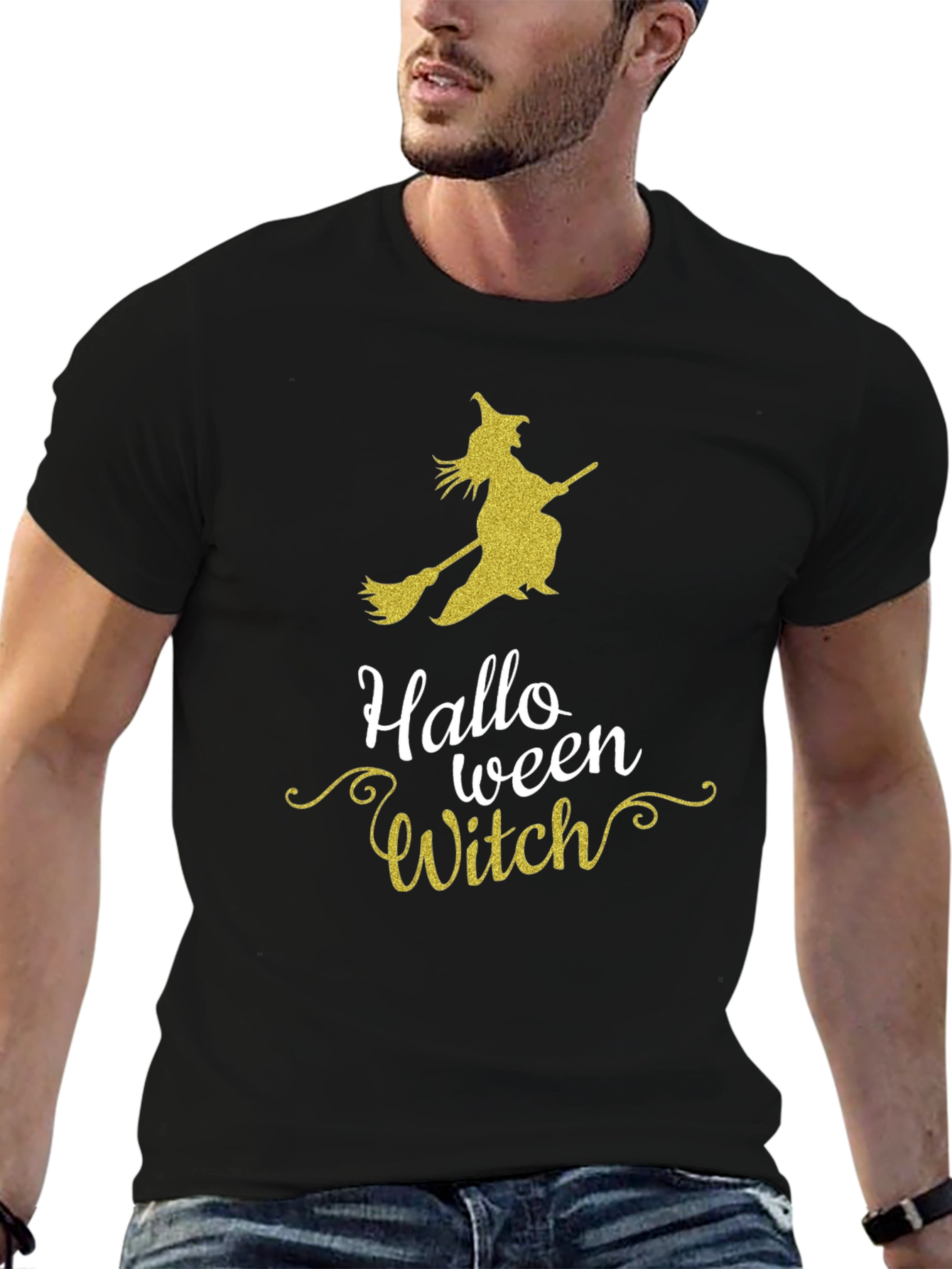 Halloween Witch Graphic Tee