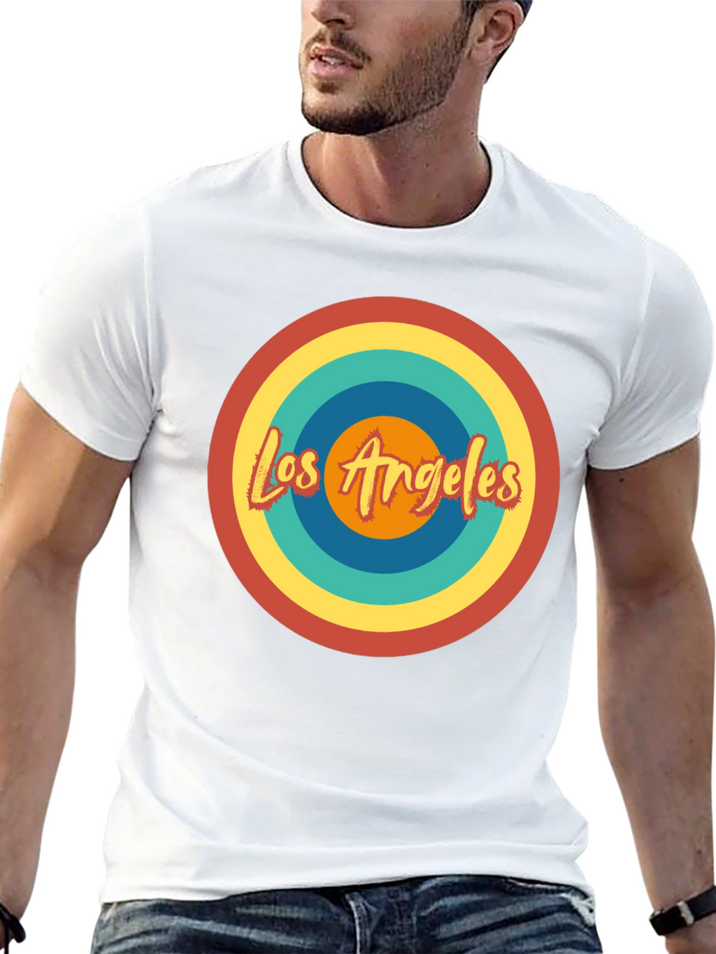 Retro Los Angeles Target Graphic Tee