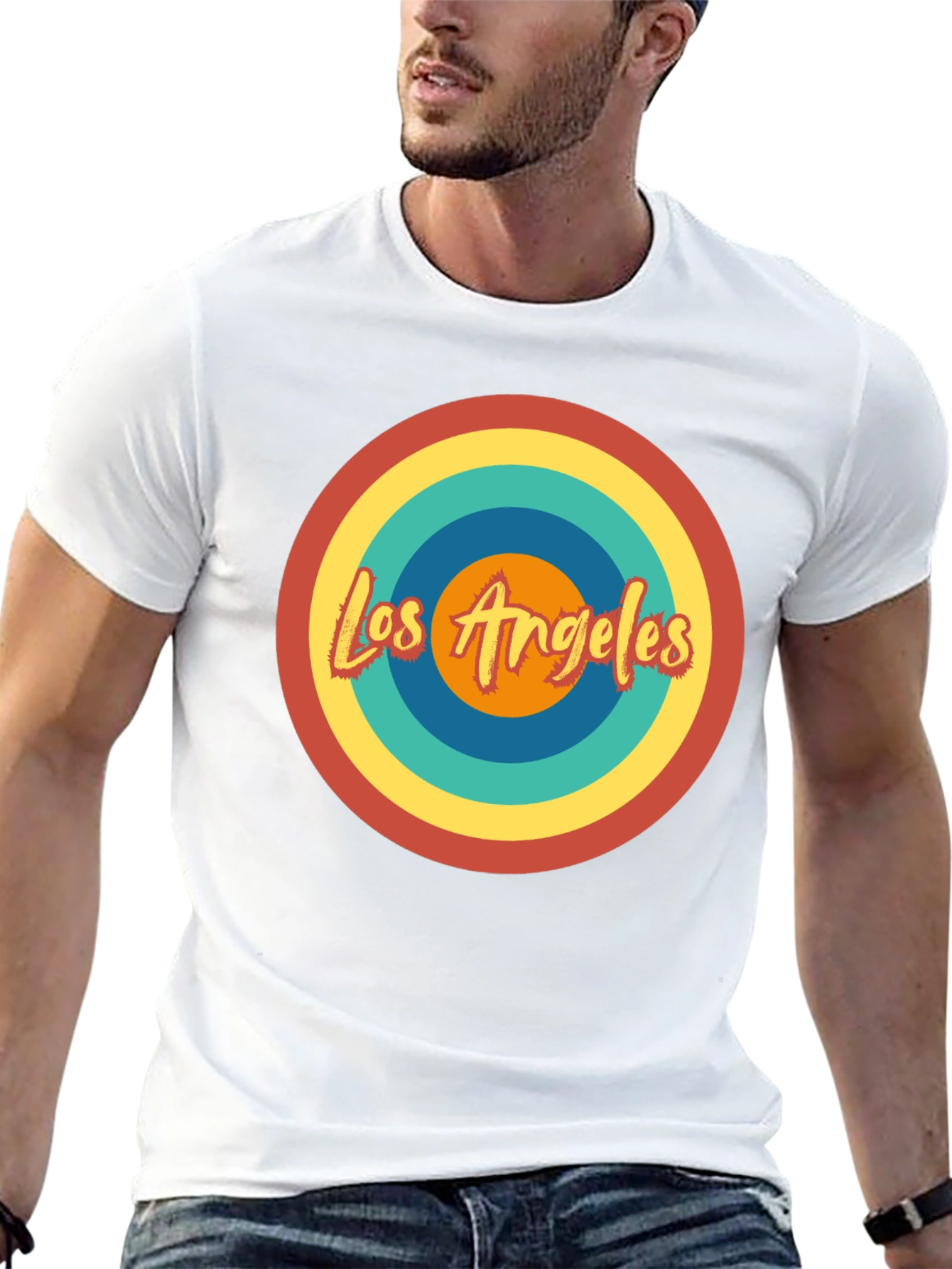 Retro Los Angeles Target Graphic Tee