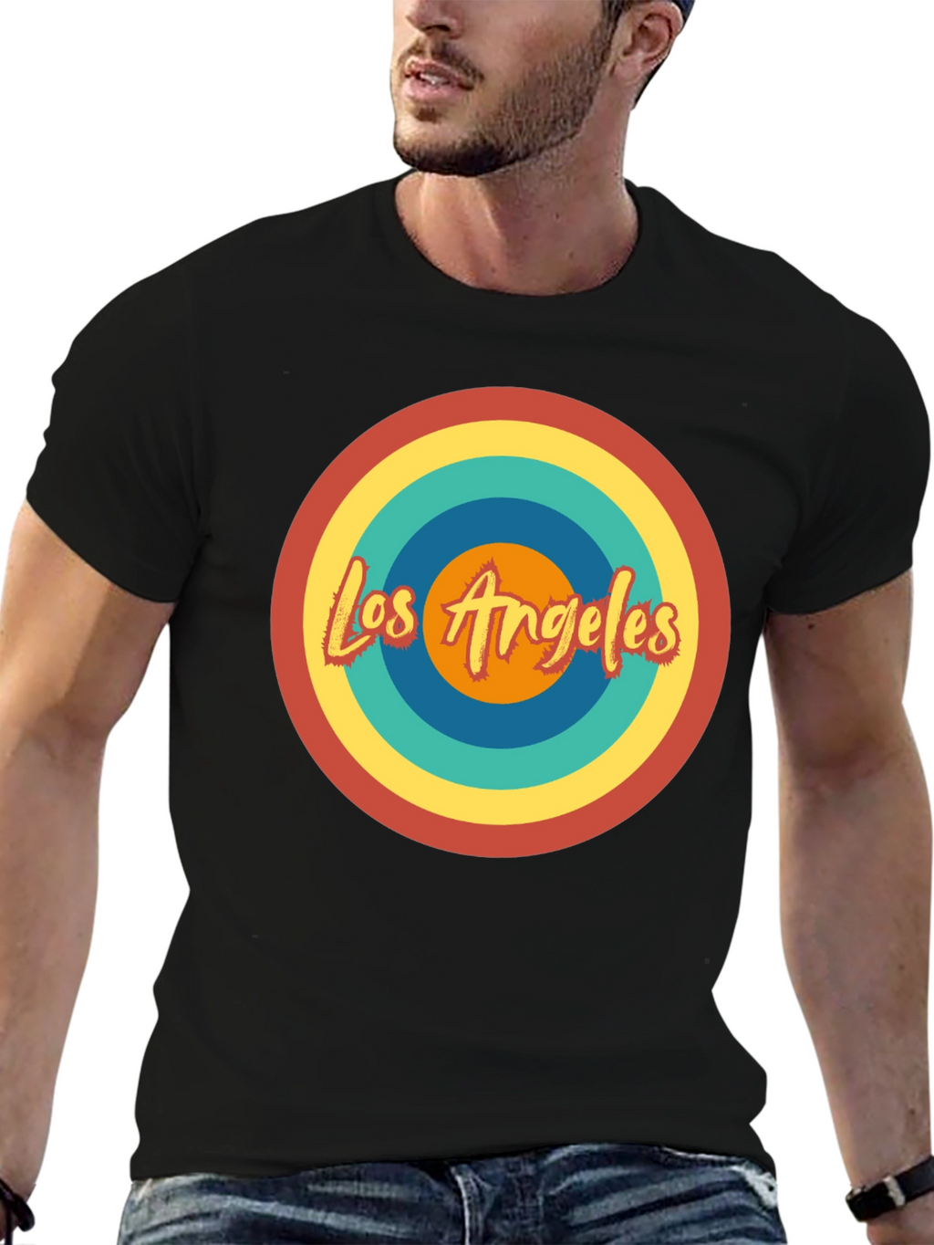 Retro Los Angeles Target Graphic Tee