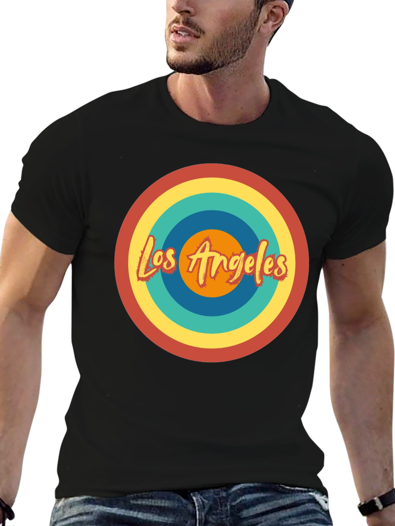 Retro Los Angeles Target Graphic Tee