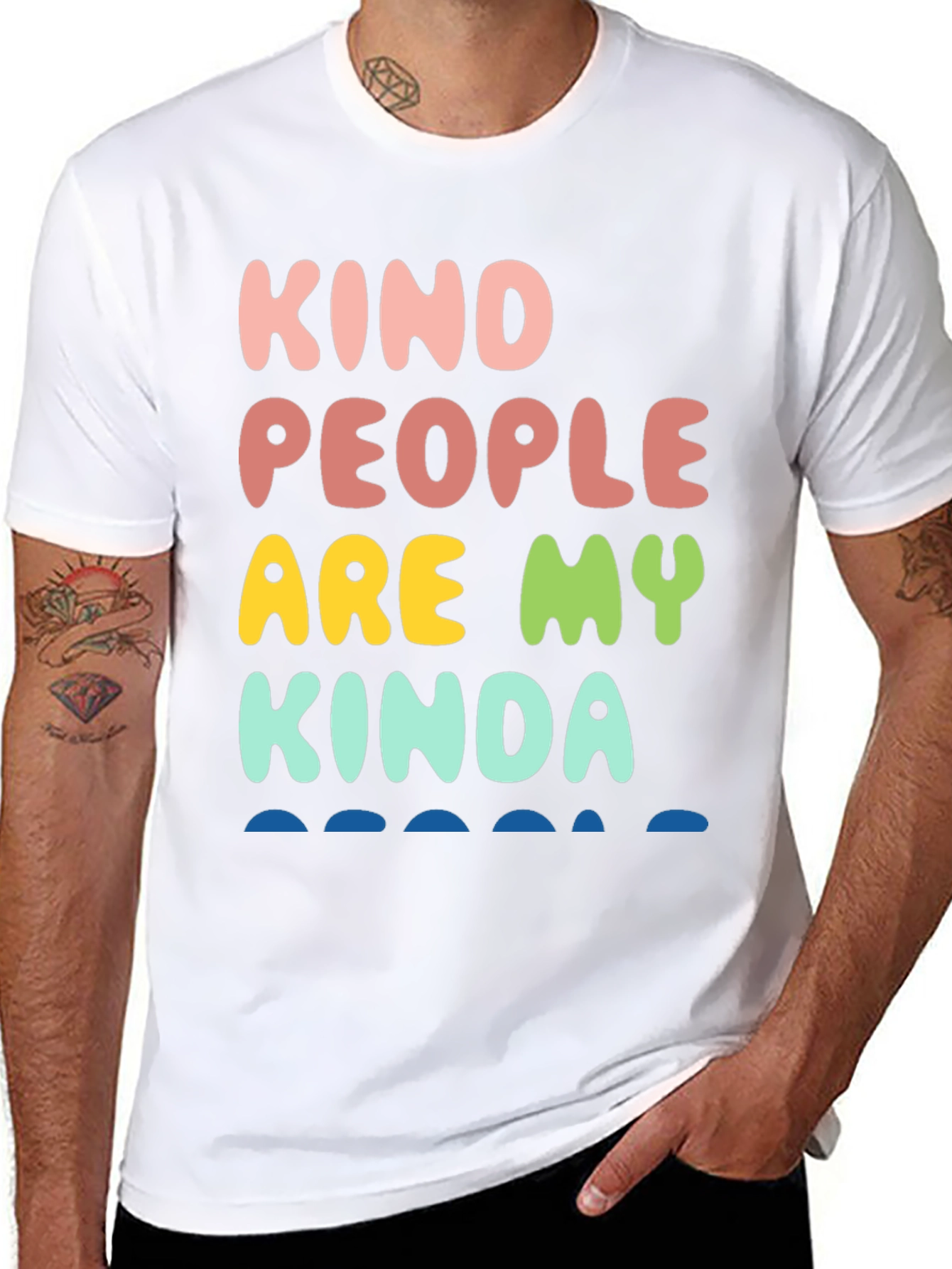 Kind People T-Shirt: Positive Vibes Apparel