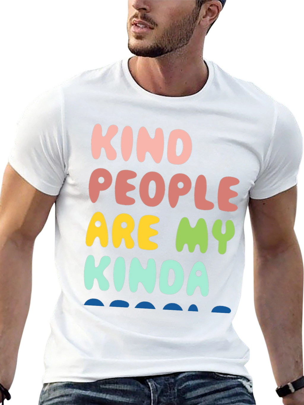 Kind People T-Shirt: Positive Vibes Apparel