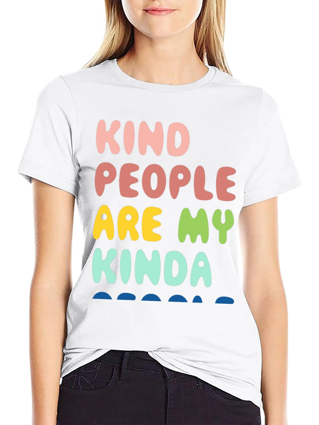 Kind People T-Shirt: Positive Vibes Apparel
