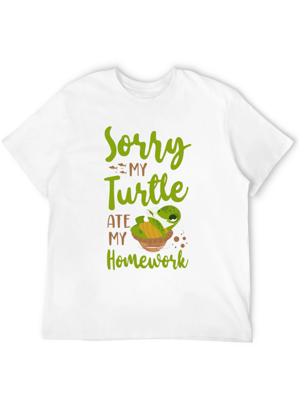 Sorry My Turtle Ate My Homework T-Shirt