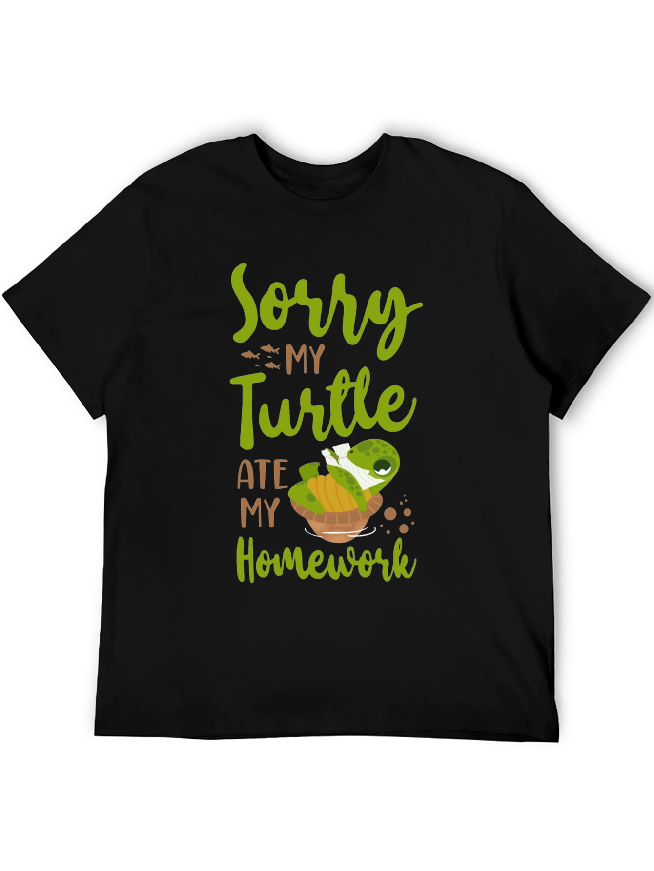 Sorry My Turtle Ate My Homework T-Shirt