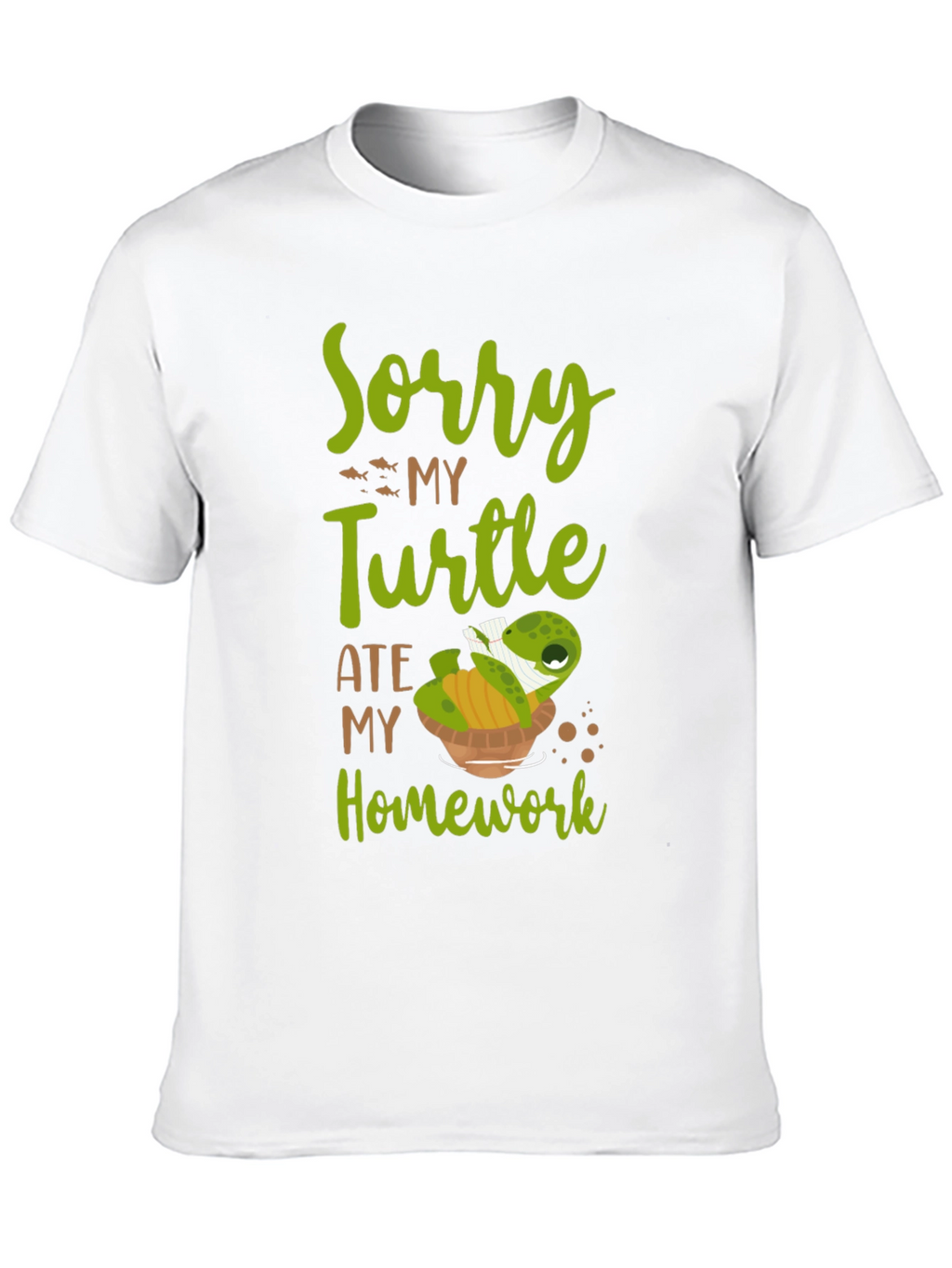 Sorry My Turtle Ate My Homework T-Shirt