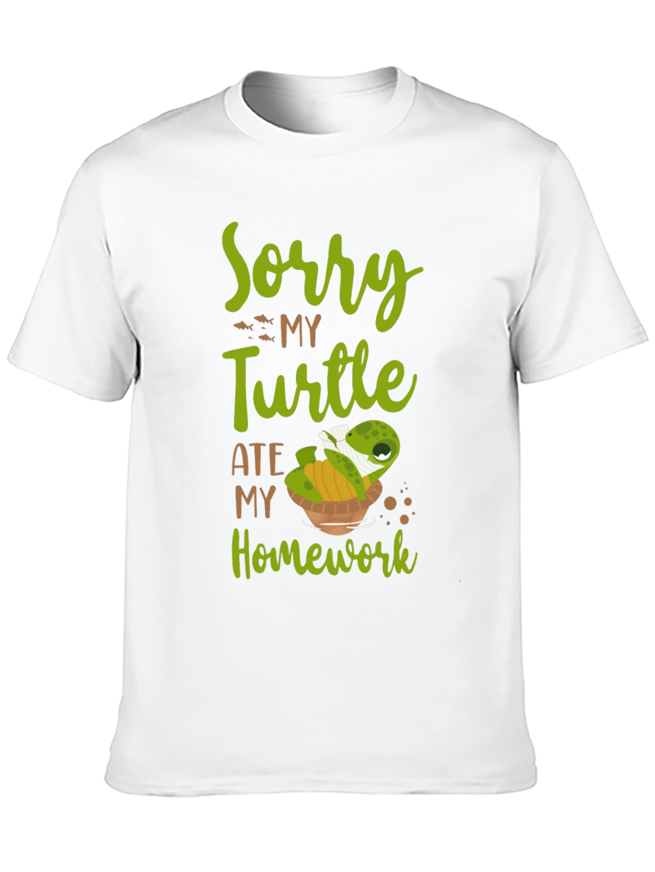 Sorry My Turtle Ate My Homework T-Shirt